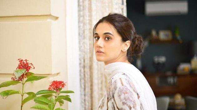 Taapsee Pannu in a still from Anubhav Sinha’s Thappad.