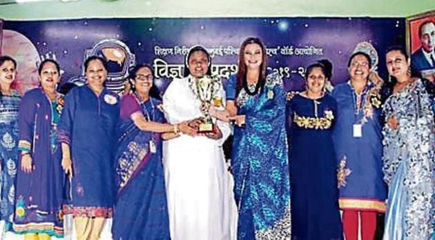 Purushottam High School won five prizes in the science exhibition. (HT) Purushottam High School won five prizes in the science exhibition. (HT)