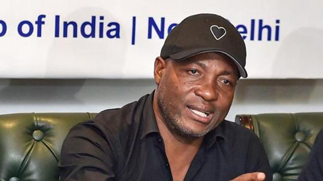 New Delhi: Former West Indies cricketer Brian Lara.(PTI)