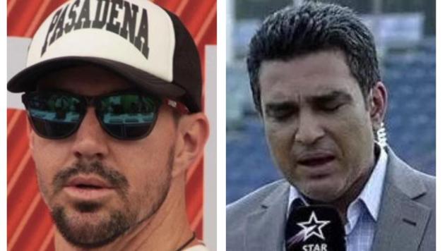 Kevin Pietersen and Sanjay Manjrekar(HT Collage) Kevin Pietersen and Sanjay Manjrekar(HT Collage)