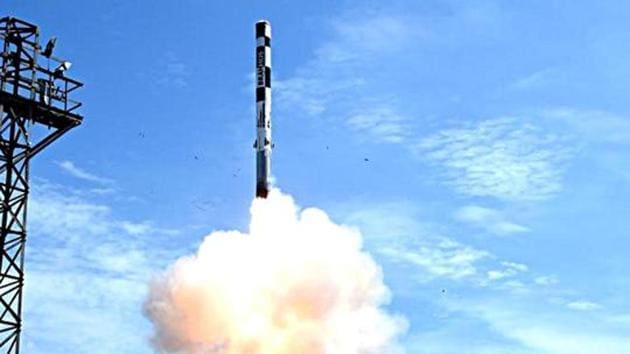 The BrahMos missile is a medium-range ramjet supersonic cruise missile capable of being launched from submarines, ships, fighter jets or land.(ANI File Photo)