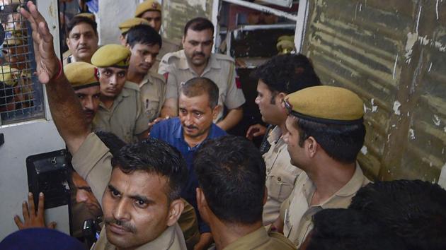 A Delhi court on Monday convicted Kuldeep Sengar for raping the victim who was 16 years old at the time of the crime in 2017. (PTI PHOTO.) A Delhi court on Monday convicted Kuldeep Sengar for raping the victim who was 16 years old at the time of the crime in 2017. (PTI PHOTO.)
