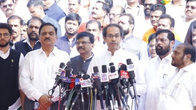 Uddhav Thackeray’s statement drew strong condemnation from the BJP, which said the chief minister’s party must now be renamed as Sonia Sena after Congress chief Sonia Gandhi. (Photo @OfficeofUT)