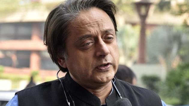 Politician-writer Shashi Tharoor won the award for his book An Era of Darkness in English.(Sanjeev Verma/HT file photo)