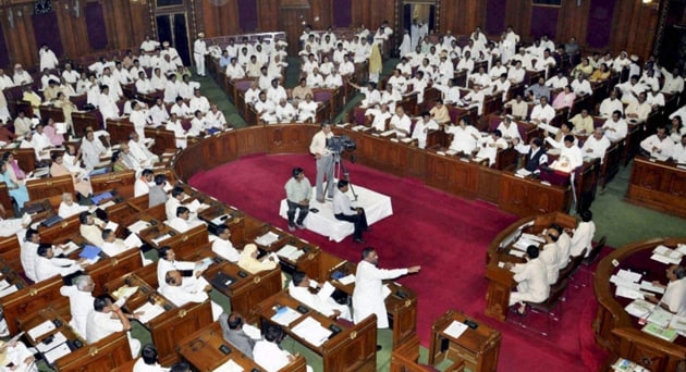 After daylong drama, the speaker assured the protesting lawmakers that he would redress the grievances of Gujjar and talk to chief minister Yogi Adityanath about the issue.(PTI FILE)