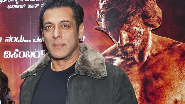 Salman Khan poses during a promotional event of their movie Dabangg 3 in Bengaluru. (PTI) Salman Khan poses during a promotional event of their movie Dabangg 3 in Bengaluru. (PTI)