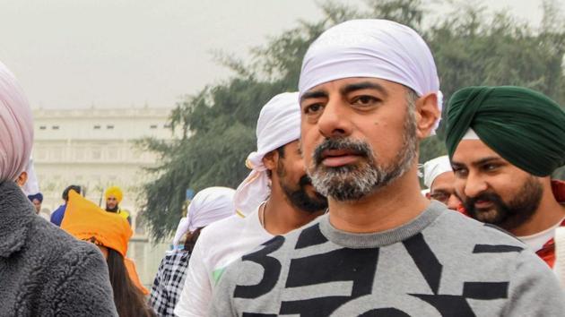 Sushant Singh at the Golden Temple in Amritsar on December 11. (AFP) Sushant Singh at the Golden Temple in Amritsar on December 11. (AFP)