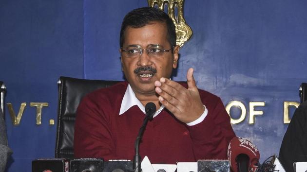 Delhi Chief Minister Arvind Kejriwal(PTI file photo)
