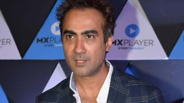 Actor Ranvir Shorey at a party organised to celebrate the success of recently launched OTT platform MX Player.(IANS)