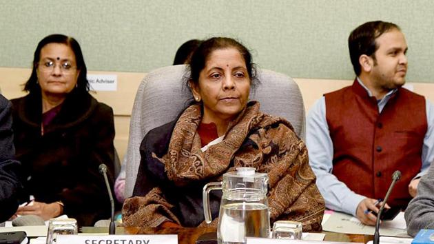 Union Finance Minister Nirmala Sitharaman will chair the 38th GST Council meeting in New Delhi on Dec 18, 2019. (ANI) Union Finance Minister Nirmala Sitharaman will chair the 38th GST Council meeting in New Delhi on Dec 18, 2019. (ANI)