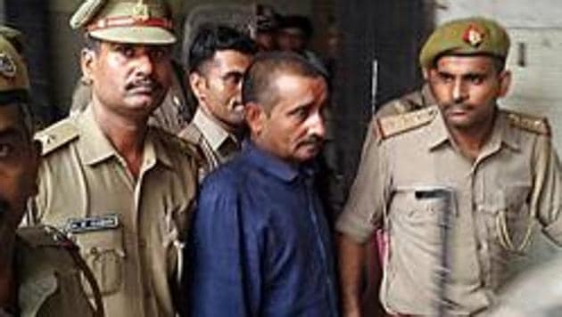 FILE PICTURE of Unnao rape accused Kuldeep Singh Sengar who has been convicted by Tis Hazari court, in New Delhi(ANI)