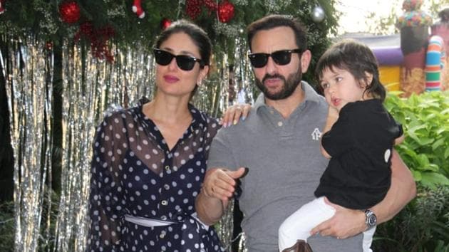 Kareena Kapoor and Saif Ali Khan with their son Taimur. (Varinder Chawla) Kareena Kapoor and Saif Ali Khan with their son Taimur. (Varinder Chawla)