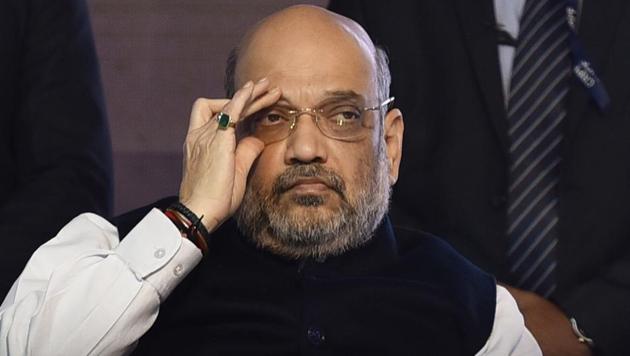 Union Home Minister Amit Shah (Sanjeev Verma/HT photo) Union Home Minister Amit Shah (Sanjeev Verma/HT photo)