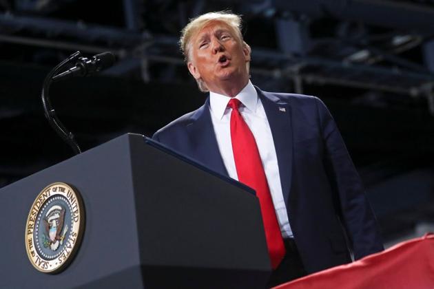 U.S. President Donald Trump speaks during a campaign rally in Battle Creek, Michigan, U.S., December 18, 2019. REUTERS/Leah Millis (REUTERS) U.S. President Donald Trump speaks during a campaign rally in Battle Creek, Michigan, U.S., December 18, 2019. REUTERS/Leah Millis (REUTERS)