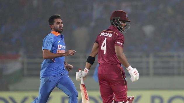 India's Deepak Chahar (L) has been replaced (AP) India's Deepak Chahar (L) has been replaced (AP)
