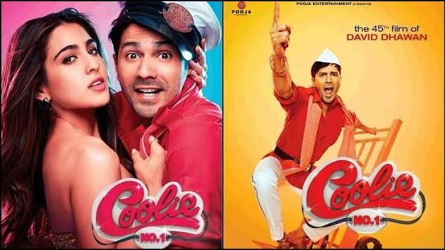 Varun Dhawan and Sara ALi Khan step into the roles of Govinda and Karisma Kapoor respectively.