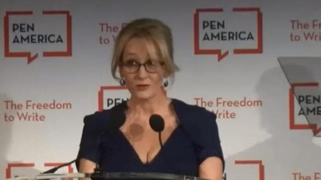 The ‘Harry Potter’ author is otherwise known for her liberal political views and many on Twitter labeled her a TERF (Trans Exclusive Radical Feminist).(Youtube)