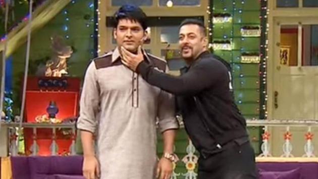 Salman Khan came to promote Dabangg 3 on The Kapil Sharma Show.