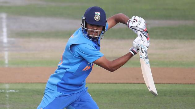 File image of India India Under 19 skipper Priyam Garg.(Getty Images)