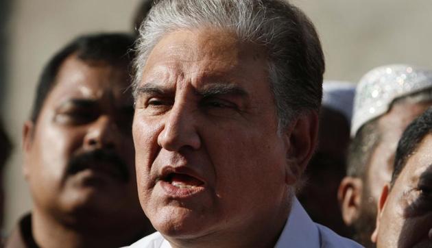 Pakistan's foreign minister Shah Mahmood Qureshi(AP) Pakistan's foreign minister Shah Mahmood Qureshi(AP)
