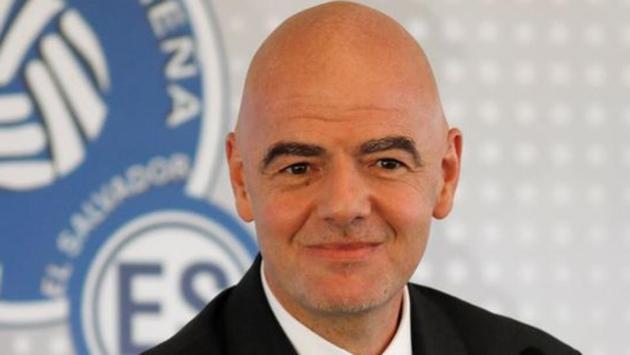 A file photo of FIFA President Gianni Infantino. (REUTERS) A file photo of FIFA President Gianni Infantino. (REUTERS)