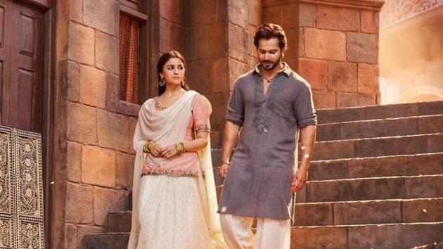 Alia Bhatt and Varun Dhawan in a still from Kalank. Alia Bhatt and Varun Dhawan in a still from Kalank.