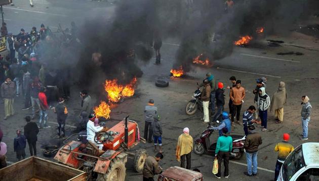 A 28-year-old man had died in Lucknow in Thursday’s violence taking the death toll in the protests over the newly enacted law to 15 so far.(PTI file photo)