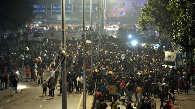 Clashes in AMU had erupted following police action against demonstrators in the vicinity of Jamia Milia Islamia in New Delhi. ( Representational image)(PTI file)