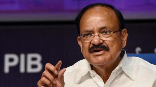 Naidu presented the National Film Awards to this year’s winners, including actors Vicky Kaushal, Ayushmann Khurrana and Keerthy Suresh. (PTI) Naidu presented the National Film Awards to this year’s winners, including actors Vicky Kaushal, Ayushmann Khurrana and Keerthy Suresh. (PTI)