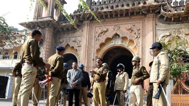 Police were cracking down on trouble-mongers and arrested several people after identifying them from video footage and the photographs available with the police, the media and the general public. (D Dhawan/HT Photo) Police were cracking down on trouble-mongers and arrested several people after identifying them from video footage and the photographs available with the police, the media and the general public. (D Dhawan/HT Photo)
