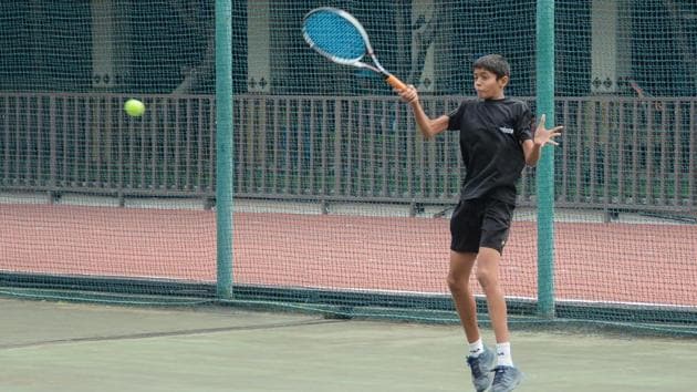 Siddharth Marathe in action. (Milind Saurkar/HT Photo) Siddharth Marathe in action. (Milind Saurkar/HT Photo)