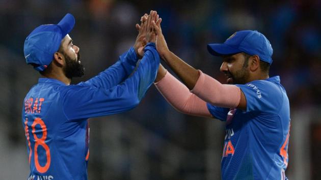File image of Virat Kohli and Rohit Sharma. (AFP) File image of Virat Kohli and Rohit Sharma. (AFP)
