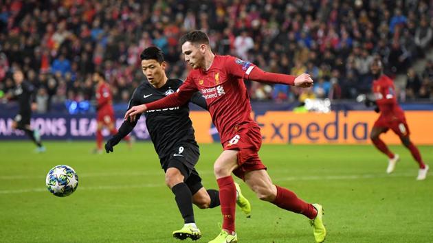 Andy Robertson of Liverpool.(Getty Images)