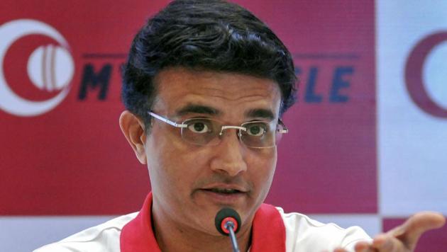 BCCI president Sourav Ganguly.(PTI)