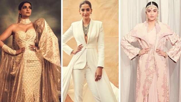While it is almost impossible to pick only a few looks that really stood out on Sonam, the ultimate fashionista, cause she always looks impeccable, here are our top 3 picks. (INSTAGRAM)
