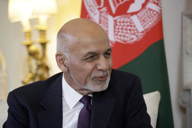 Preliminary results of Afghanistan presidential election show President Ashraf Ghani is on course for a second term(AP)