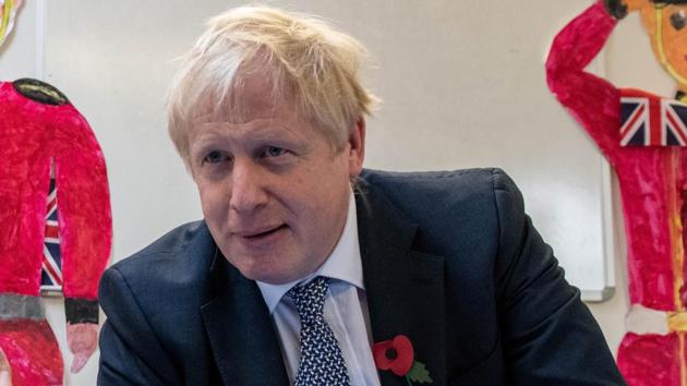 British Prime Minister Boris Johnson chose not to mention Brexit in his X’mas message.(REUTERS Photo) British Prime Minister Boris Johnson chose not to mention Brexit in his X’mas message.(REUTERS Photo)
