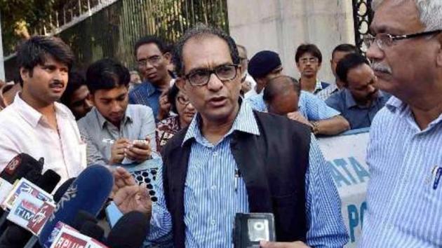Jadavpur University Vice- Chancellor Prof Suranjan Das.(PTI file) Jadavpur University Vice- Chancellor Prof Suranjan Das.(PTI file)