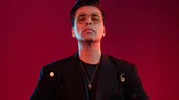 Karan Johar looked dapper in a Nikhil Thampi suit as he got his Christmas spirit on. (INSTAGRAM) Karan Johar looked dapper in a Nikhil Thampi suit as he got his Christmas spirit on. (INSTAGRAM)