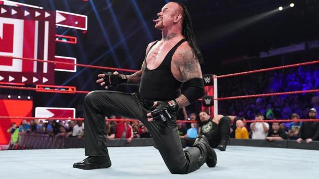 A file photo of WWE superstar The Undertaker.(WWE)