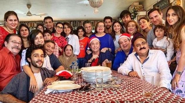Can you identify each member of the Kapoor family?