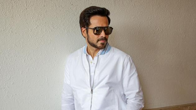 Emraan Hashmi poses for a photograph during the promotion of his upcoming Hindi film The Body.(PTI)
