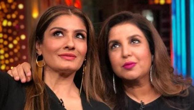 Raveena Tandon and Farah Khan allegedly commented on Jesus Christ on a television show.