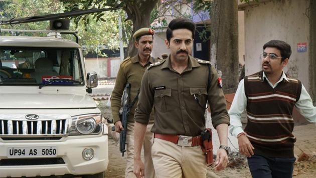 Ayushmann Khurrana in a still from Article 15.