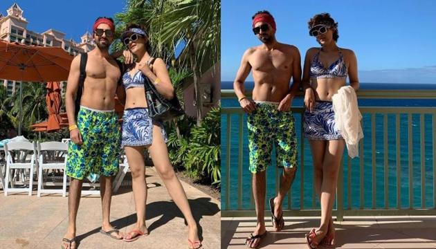 Ayushmann Khurrana and wife Tahira Kashyap are holidaying in The Bahamas these days.