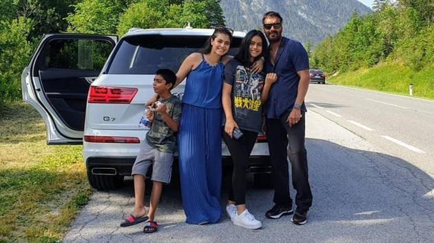 Kajol and Ajay Devgn have two children, daughter Nysa and son Yug.