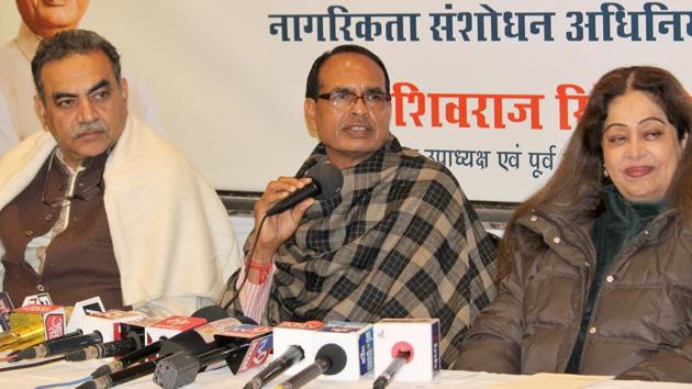 Bharatiya Janata Party’s Chandigarh unit president Sanjay Tandon during a press conference at Rajasthan Bhawan in Chandigarh on Wednesday. (Gurminder Singh/HT) Bharatiya Janata Party’s Chandigarh unit president Sanjay Tandon during a press conference at Rajasthan Bhawan in Chandigarh on Wednesday. (Gurminder Singh/HT)
