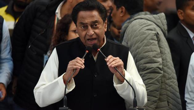 Madhya Pardesh Chief Minister Kamal Nath(Raj K Raj/HT PHOTO) Madhya Pardesh Chief Minister Kamal Nath(Raj K Raj/HT PHOTO)