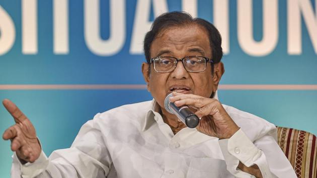 Former finance minister P Chidambaram (PTI) Former finance minister P Chidambaram (PTI)