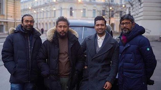 Vicky Kaushal and Shoojit Sircar announced that their film on freedom fight Udham Singh had been wrapped.(Instagram)